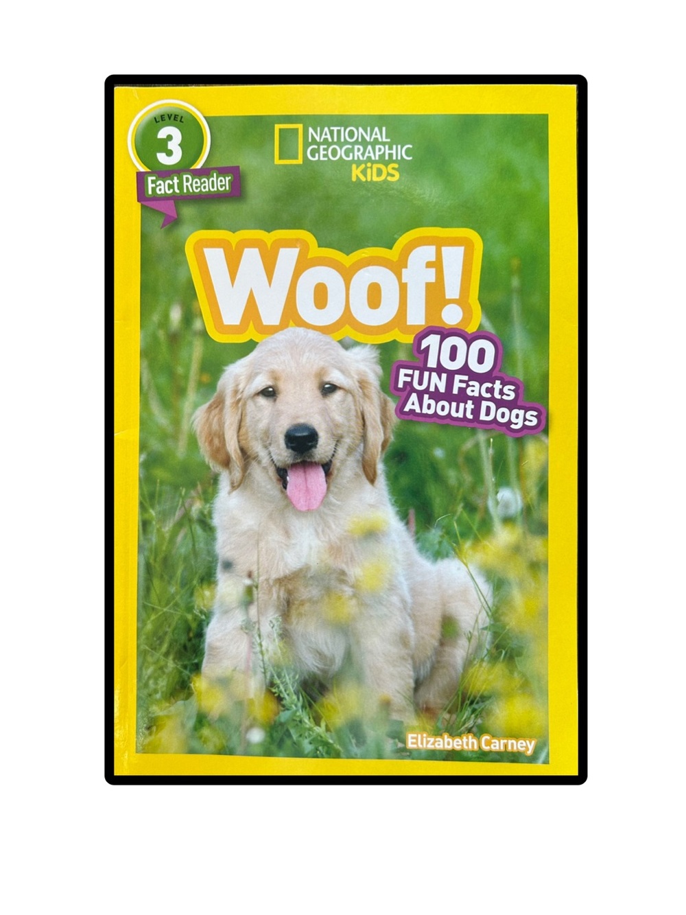 BUNDLE & SAVE 📚National Geographic Kids Woof! 100 Fun Facts About Dogs Level 3